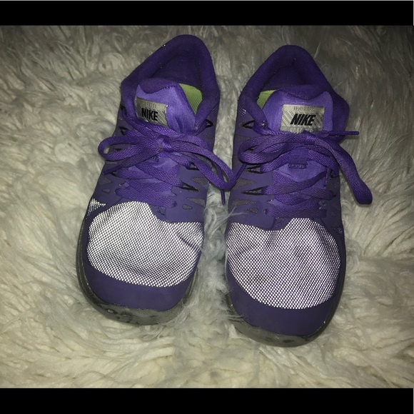 Nike free run 5.0 purple reflective running shoes - Picture 2 of 5